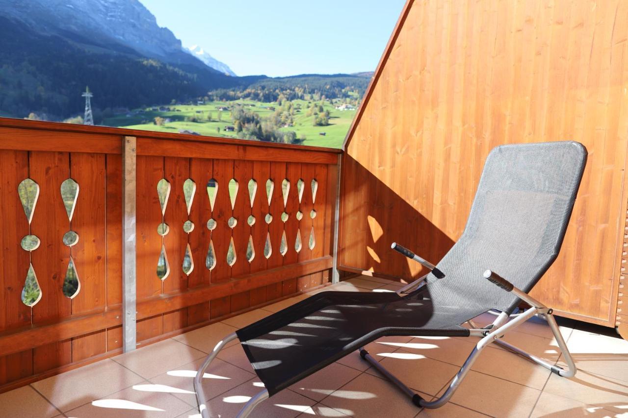Apartmán Excellent Flat With A Fantastic View Of The Eiger! Grindelwald Exteriér fotografie