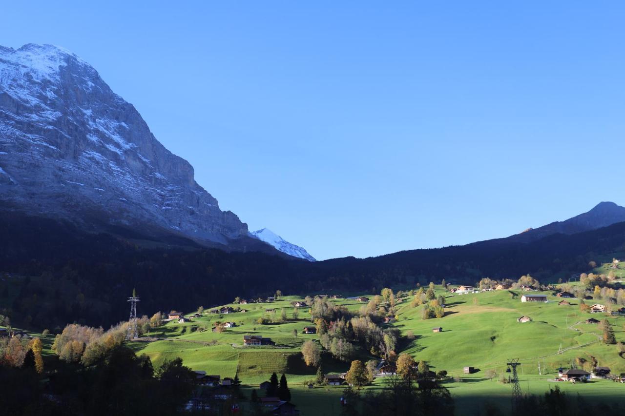 Apartmán Excellent Flat With A Fantastic View Of The Eiger! Grindelwald Exteriér fotografie