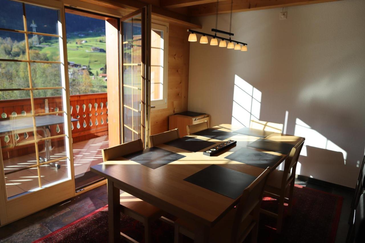 Apartmán Excellent Flat With A Fantastic View Of The Eiger! Grindelwald Exteriér fotografie
