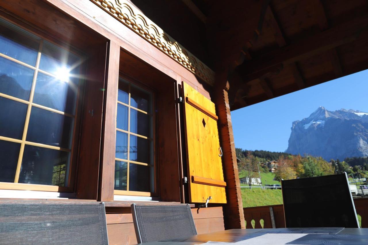Apartmán Excellent Flat With A Fantastic View Of The Eiger! Grindelwald Exteriér fotografie